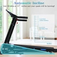 thumbnail image 2 of Aukfa Treadmill with Auto Incline, 350 lb Capacity, 3.25 HP Folding Electric Treadmill Running Machine 9 mph Max Speed, 2 of 13