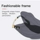 thumbnail image 4 of Gafas de sol vintage resistentes a los rayos UV Gafas de sol femeninas Gafas ostentosas Accesorios decorativos FLhrweasw Nuevo, 4 of 9