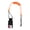 Orange, variant on 5mm TPU Stretch Surfboard Wrist Leash, Blue Elastic SUP Paddle Board Safety Hand Rope, Anti-Lost Coiled Tether for Bodyboard Small Waves Surfing (Blue)