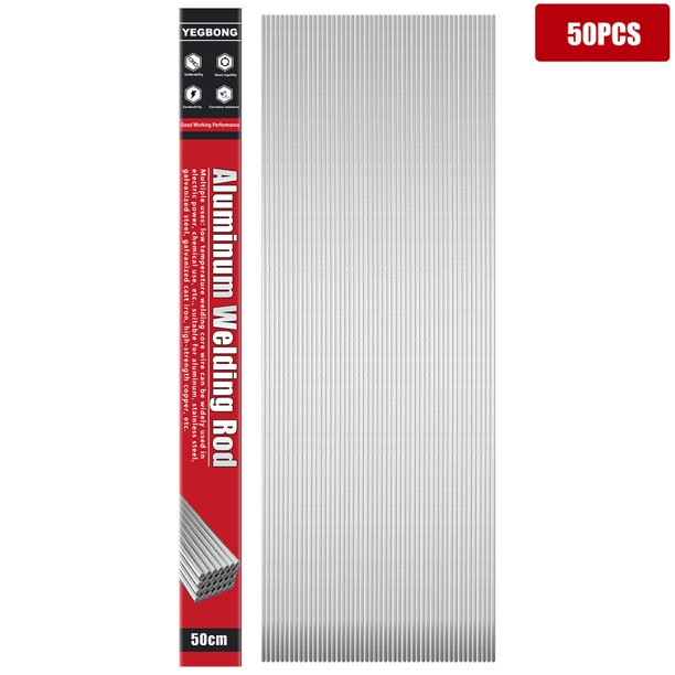 Varillas de soldadura de aluminio Alambre con núcleo de soldadura /Industria alimentaria (2.0mm*50cm 50 PCS) Ndcxsfigh Para estrenar