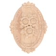 thumbnail image 4 of Apliques de madera ANGGREK Gabinete de Calcomanías de Pared para Ventana de Puerta de muebles 13x9 cm, 4 of 8