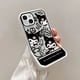 thumbnail image 1 of Bonita funda de teléfono con soporte familiar kuromi Sanrio para iPhone 14 13 12 11 Pro Max PLUS Melody, funda de TPU suave a prueba de golpes Y2k, regalo para niñas xuanjing  unisex, 1 of 2