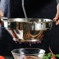 thumbnail image 5 of Stainless Steel Food Mill Cookware,Grips Food Mill,Mill Mud Kitchen Tools Vegetable Mill Blender Food Grinder, 5 of 5