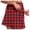 Red, variant on FASHOFT Tennis Skirt For Women Exquisite Printed Elastic Skort With Pockets Double Layer Structure For Daily Sports Wear Womens Athletic Skirts