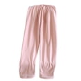 thumbnail image 2 of pstuiky Maternity Work Pants Winter Fleece Lined Thermal Pregnant Women Adjustable Waistband Long Pajama Pants for Home Lounging Pregnancy Pants, 2 of 6