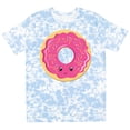 thumbnail image 3 of Inktastic Hot Pink Donut T-Shirt, 3 of 5
