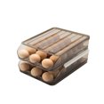 thumbnail image 1 of Sywqhk Caja de almacenamiento de huevos para el hogar, cajón, soporte para bandeja de huevos para refrigerador fresco (B) Sywqhk Para estrenar, 1 of 8