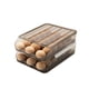 thumbnail image 1 of Sywqhk Caja de almacenamiento de huevos para el hogar, cajón, soporte para bandeja de huevos para refrigerador fresco (B) Sywqhk Para estrenar, 1 of 8