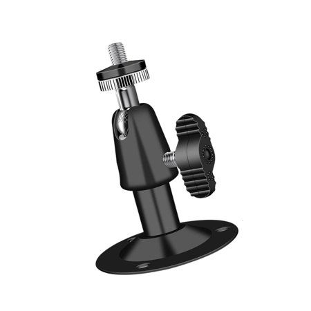 Universal Iron Wall Mount For Surveillances Cameras 360 Swivels Adjustable Angle Iron Construction Holder