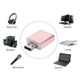 thumbnail image 6 of USB Sound Card 3D External Stereo Audio Adapter Headphone Microphone Notebook Accessories, 6 of 7