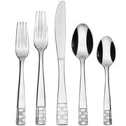 KOOMADE Stainless Steel 20-Piece Flatware Set for 4, Dishwasher Safe Silverware