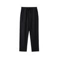 thumbnail image 5 of HBGVBA 2 Piece Outfit Set for Men,Linen Long Sleeve Shirt Long Pants Matching Set,Solid Color Collared Button Down Shirt Casual Loose Pocket Pants Daily Leisure Tracksuit Outfit, 5 of 5