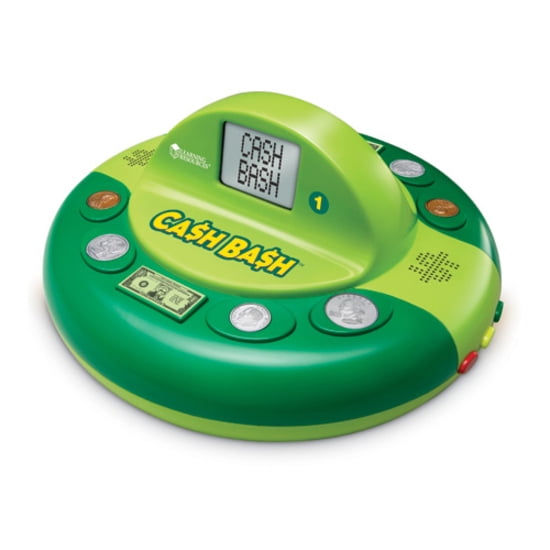 Learning Resources Cash Bash Electronic Money Game Walmart Com