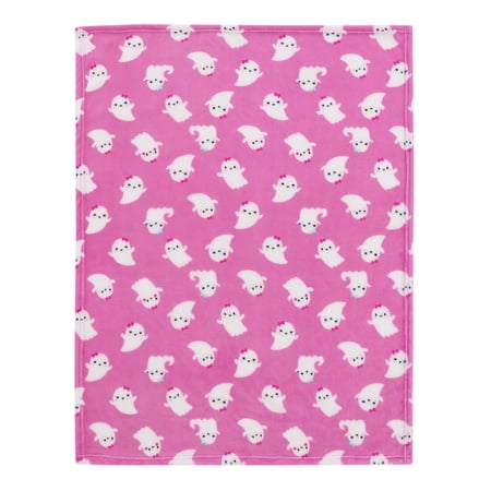 Parents Choice Halloween, Pink, Ghost, Blanket