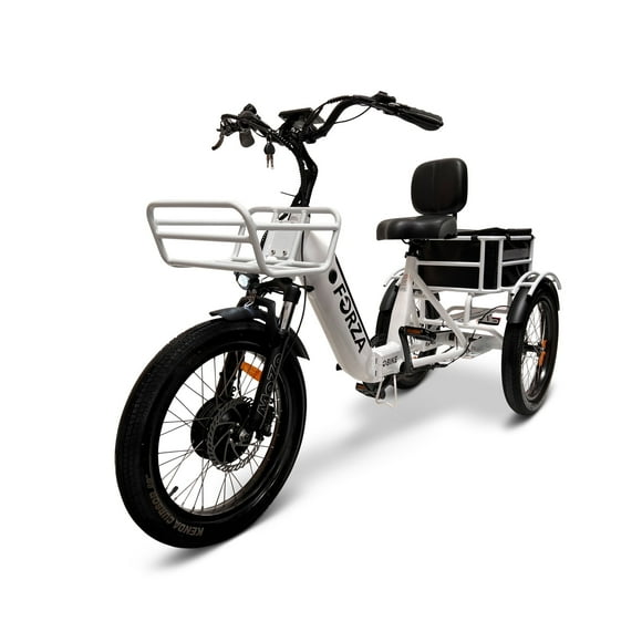 GOBIKE Forza Compact Electric Bike, Electric Tricycle for Adults, 3 Wheel Bicicleta Electrica para Adultos,Up to 112 Miles Range