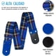 thumbnail image 3 of Correa para guitarra, Strap guitarra acústica, bajo eléctrico, guitarra eléctrica Kidam Escoces azul rey, 3 of 3