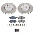 thumbnail image 2 of PowerStop Front Semi-Coated Rotor and Low-Dust Ceramic Brake Pad Kit SC1087, 2 of 3