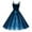 Dark Blue, variant on UngA Womens Christmas Dress Sleeveless Spaghetti Straps Xmas Dresses Printed A-Line Swing Evening Party Dress Women,Size XL