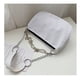 thumbnail image 3 of Bolso de hombro estilo retro chic de nailon con cadena para mujer, resistente y de uso diario, 3 of 8