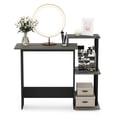 thumbnail image 4 of Pemberly Row Contemporary Laptop/Computer Desk in French Oak, 4 of 8