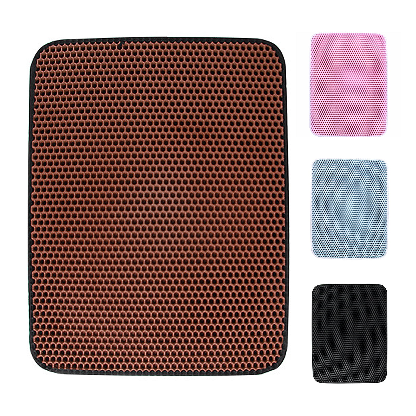 SPRING PARK Cat Litter Mat Litter Trapper, DoubleLayer Design Waterproof Urine Proof