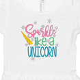 thumbnail image 3 of Inktastic Sparkle Like a Unicorn Girls Baby Dress, 3 of 4