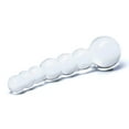 thumbnail image 4 of Glas Curved 5" Glass Beaded Dildo, Clear, 4 of 5