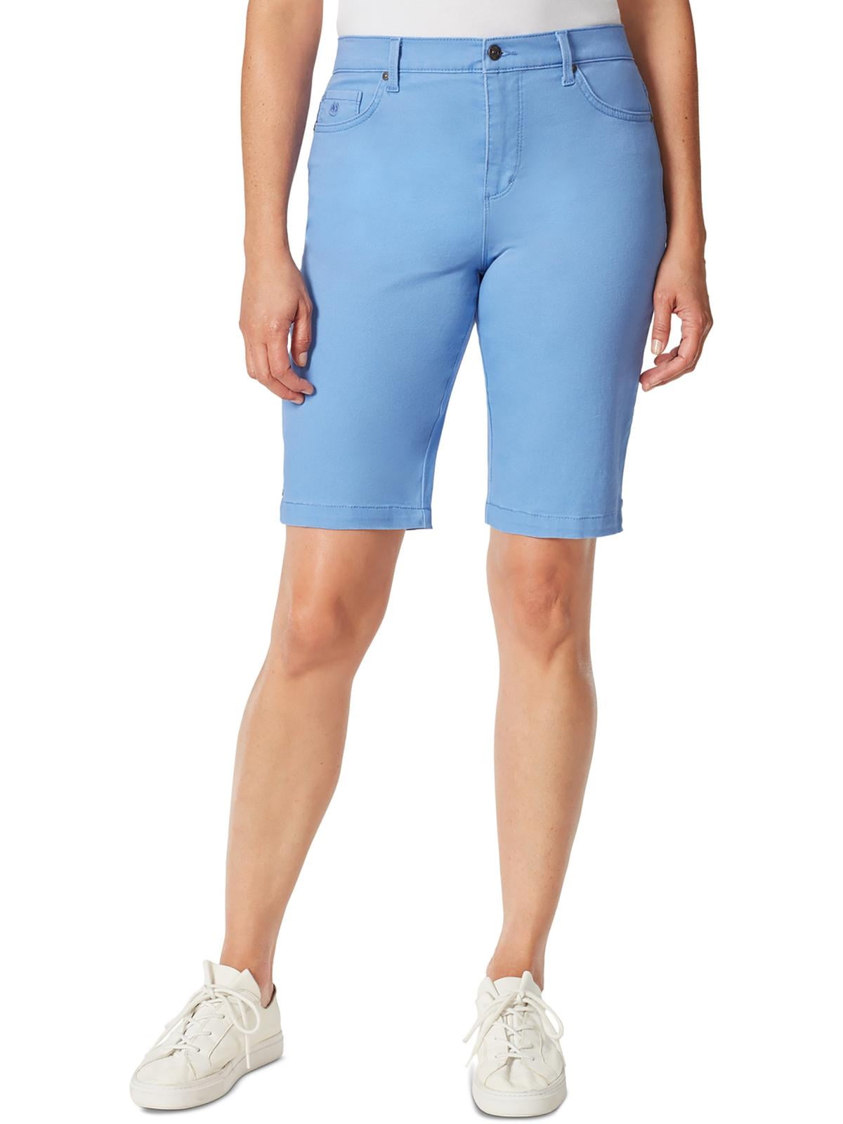 Gloria Vanderbilt Womens Amanda Classic Rise KneeLength Bermuda Shorts