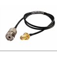 thumbnail image 1 of Mpd Digital - Rf Coaxial Cable Sma Female To Uhf So239 Pl259 Female Rg58 20 Inches | Made In The U.S.A., 1 of 1