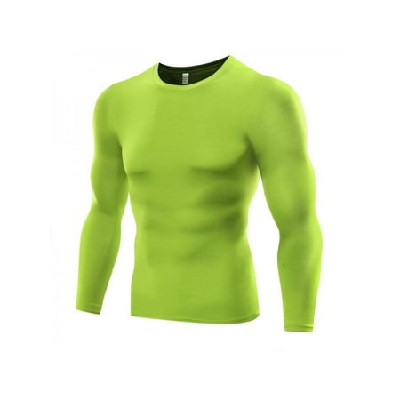 VICOODA Men's Running Training Sports Fitness Tops Compression Base Layers Top T-Shirts Quick Dry Wicking Gym Athletic Workout Tight Tee Shirts (Best Wicking Base Layer)