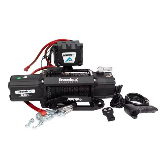 Iconic Accessories 40512005 Electric Winch 12000 lb Capacity