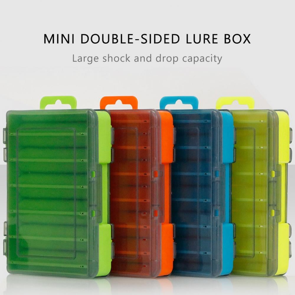 Double-Sided Fishing Lure Box Fishing Lure Case Fishing Tackle Box  Organizer Containers For Storing Bait Hooks Small Fishing - AliExpress