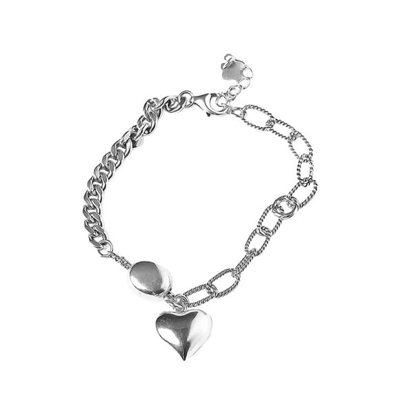 Baohd Retro three-dimensional love bracelet, female minimalist internet celebrity design, niche student temperament, trampoline accessories