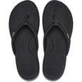 thumbnail image 4 of Reef Cushion Cloud Women's Flip Flop, Super Soft Molded Footbed, Arch Support Black Size 11, 4 of 4