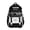Black, variant on Cute Panda Ear Backpack , Kawaii Polka Dot School Backpack with Clear Front Pocket, Lightweight Large Capacity Bookbag, Aesthetic Daily Travel Laptop Backpack