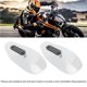 thumbnail image 4 of 1 Par Guardamanos Motocicleta Negro Guardamanos Cortaviento Guardamanos Parabrisas Universal para Dirt Pit Bike Street Bike Motocicleta Motocross Supermoto Carreras ATV ANGGREK  Otros, 4 of 8