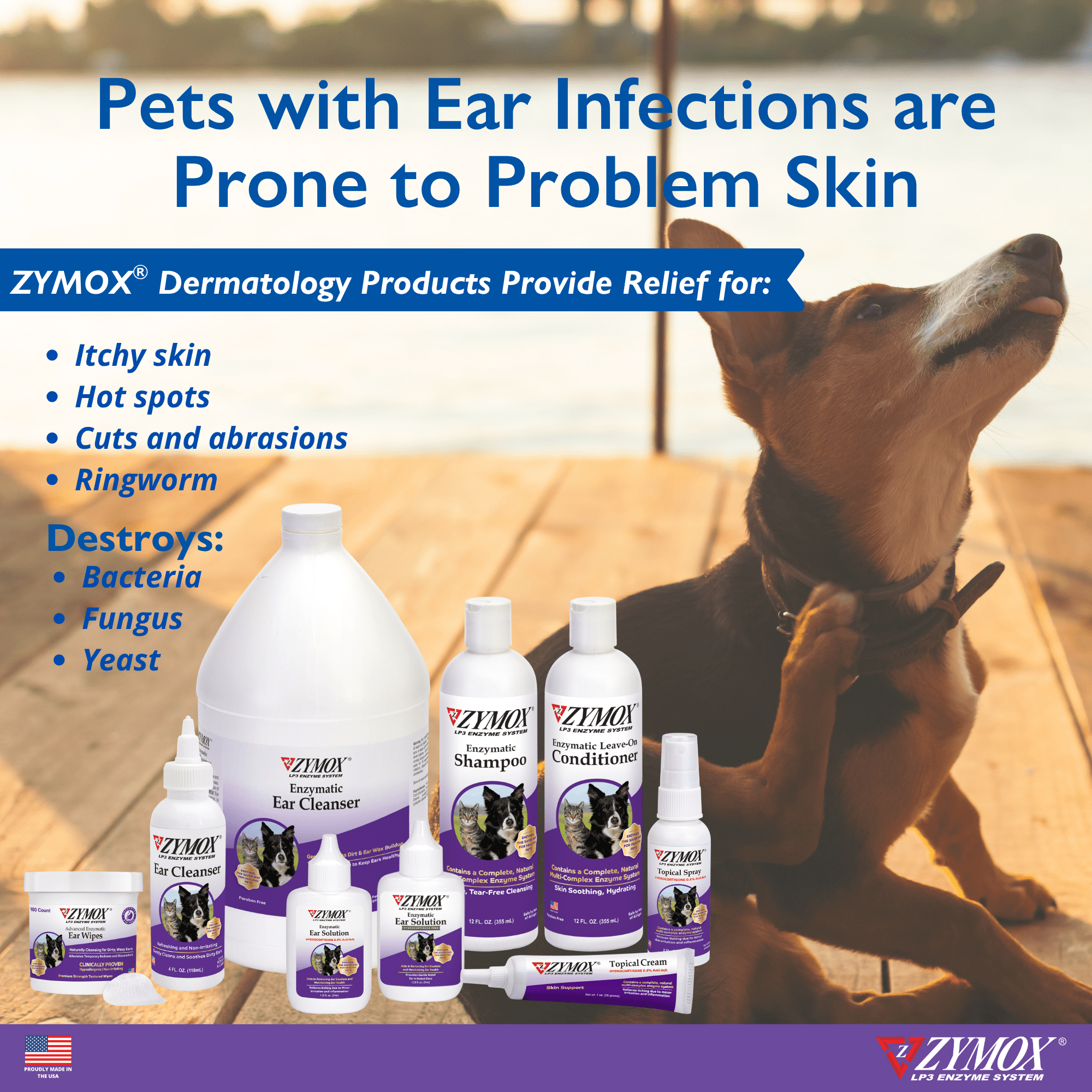 Zymox Ear Solution With 0.5-Percent Hydrocortisone, 1.25 Ounce