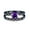 Black Tone Amethyst CZ, variant on Two Piece Round Art Deco Bridal Set Ring CZ 925 Sterling Silver Size 6