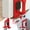 Red, variant on Portable Alarm Door Stopper Security Bar Heavy Duty Aluminum Alloy Door Jammer Anti-Theft Travel & Home Safety Device for Solo Living