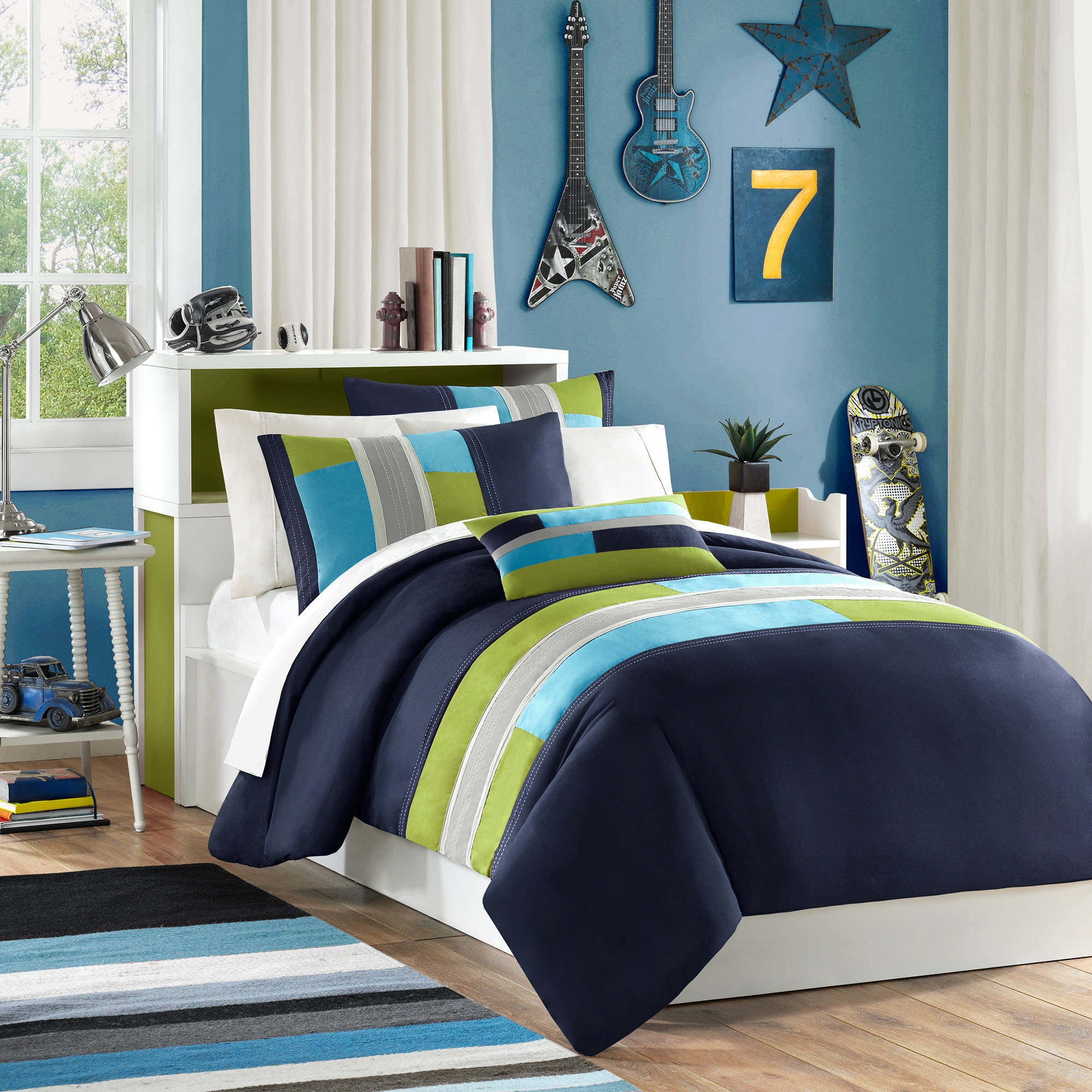 teenage boy bed set