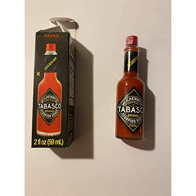 TABASCO Scorpion Pepper Hot Sauce, Extra Hot, Guava and Pineapple