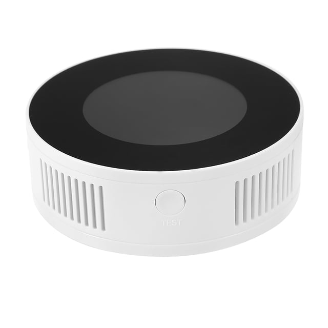 Sensor Irfora tuya WiFi Detector de gas natural Detector de propano Sensor inteligente de fugas de gas enchufable para el hogar con pantalla LCD APLICACIÓN Monitor remoto Prueba de gases combustibles Irfora Sensor