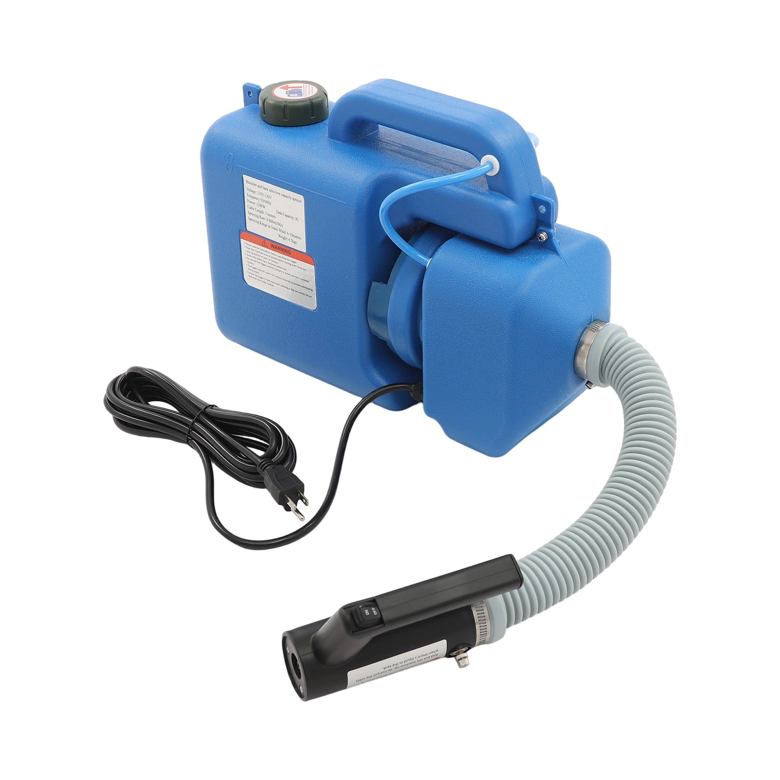 8L Electric ULV Fogger Machine, Portable Fogger Sprayer Machine, Electric Atomizer Sprayer for Home Indoor and Outdoor