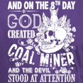 thumbnail image 3 of CafePress - And On The 8Th Day God Created Coal Miner T Shirt - Men's Classic Graphic Cotton T-Shirt, 3 of 4