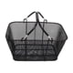 thumbnail image 4 of Cesta de la compra con asas Cesta de la compra de malla de alambre Cesta de la compra resistente para frutas y verduras Cesta de mano para bar y super, 4 of 8
