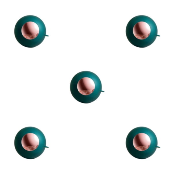 Cateissary Bola de rodillo de pelusa pegajosa innovadora para una depilación fácil y eficiente Bola de rodillo pegajosa conveniente oro verde Type2 NO2