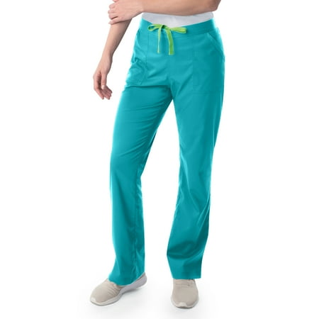 

Landau ProFlex Tailored Fit Stretch 5-Pocket Cargo Scrub Pants for Women 2042