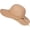 Camel, variant on Fedora Floppy-Hat Girl's Wide Brim Felt Bowler-Hat for 3-8 Old