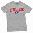 thumbnail image 6 of Belize Flag Shirt Belize Patriotic Gifts Belize National Country Flag Logo Tshirts Belizean Shirts (Small Navy Blue), 6 of 7