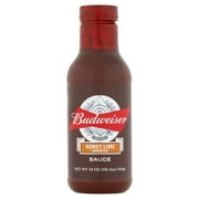Budweiser Sauce Bbq Honey Lime,18 Oz (Pack Of 6)
